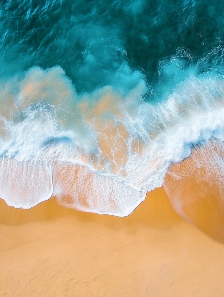 Aerial View Of A Beach 12