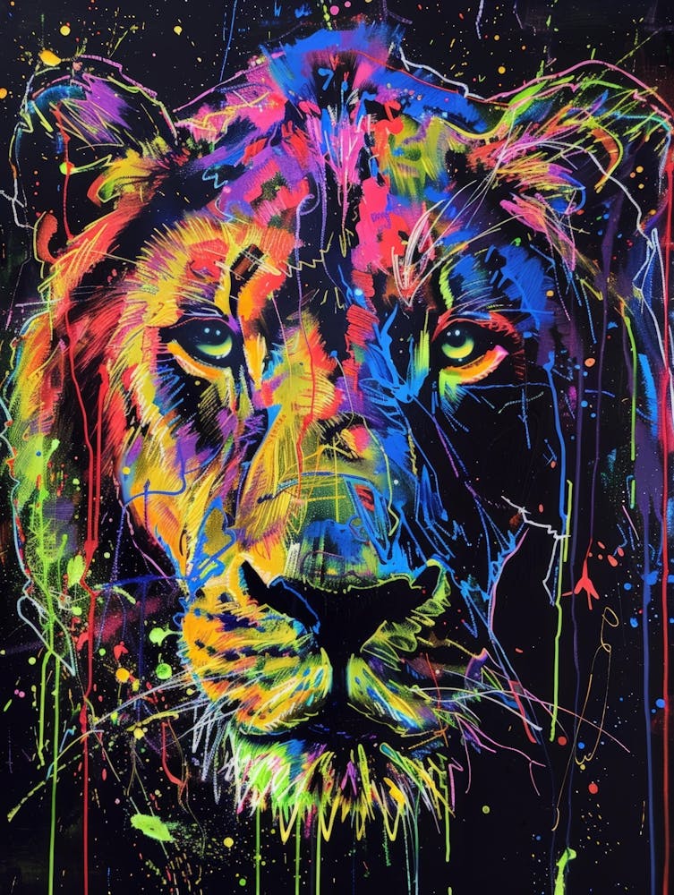 Tableau Lion 2