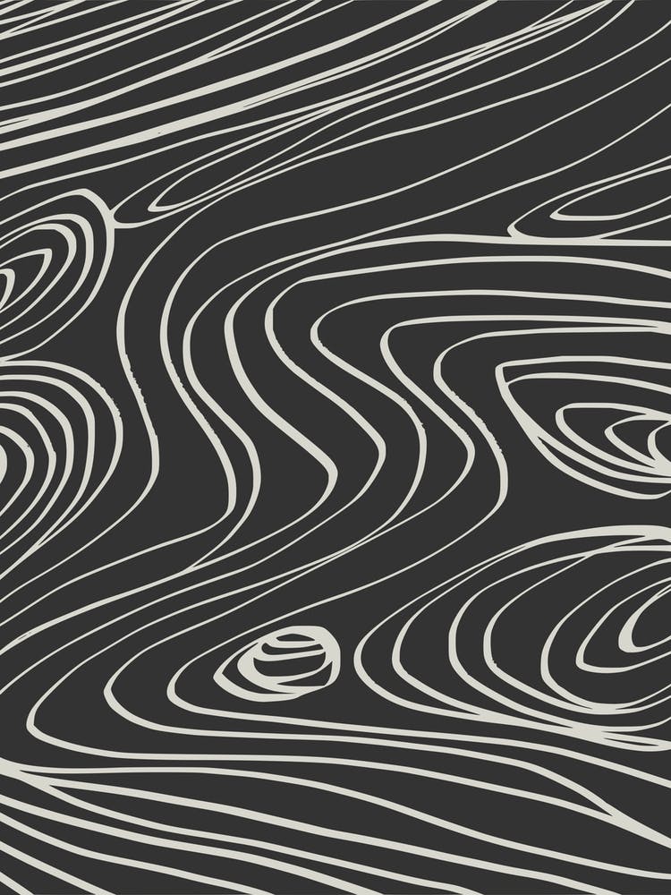 Black And White Line Art Second