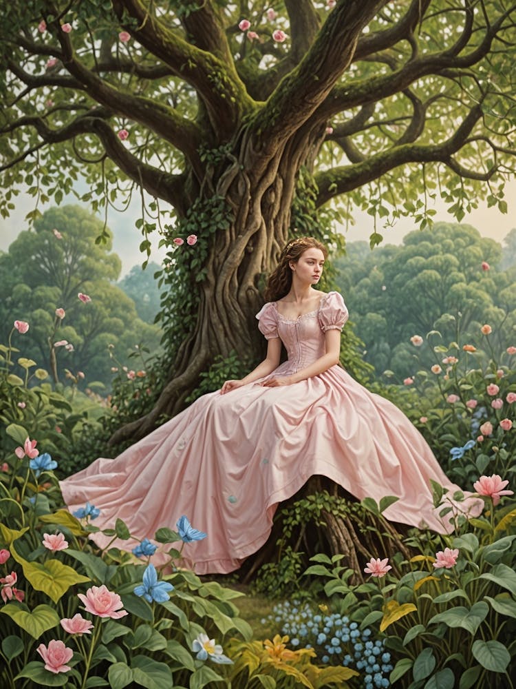 Princess Under A Tree
