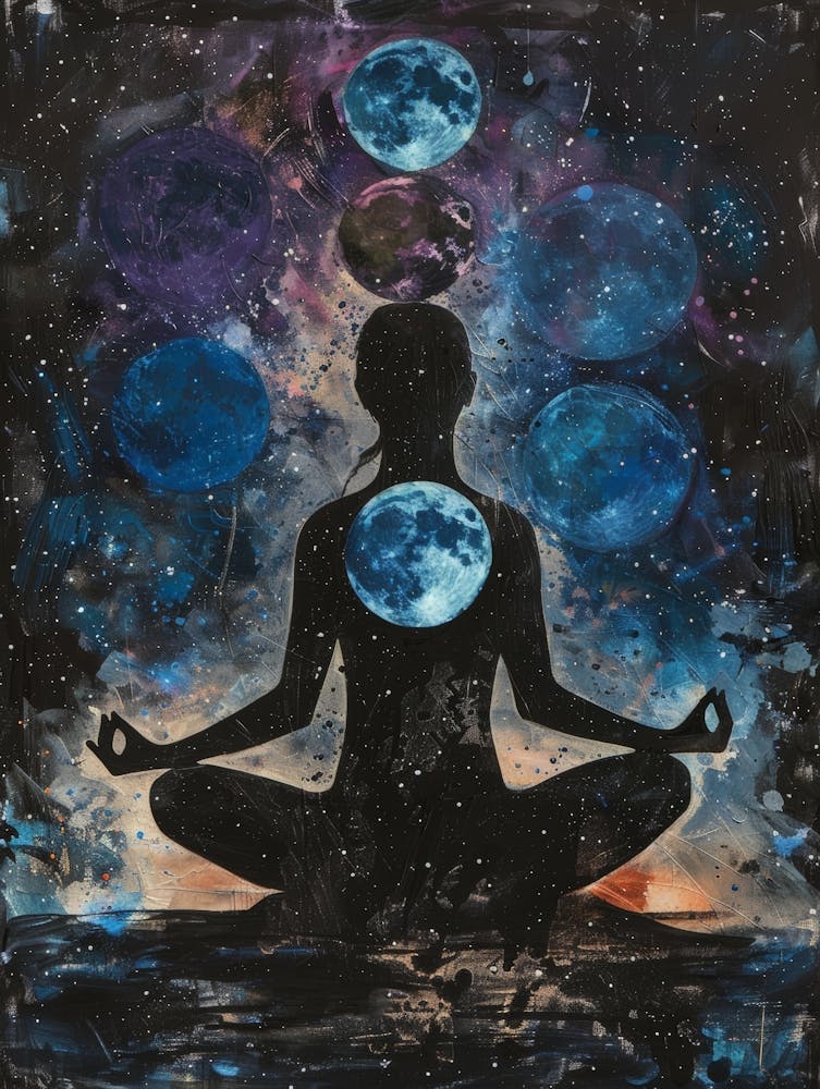 Meditating Woman 8