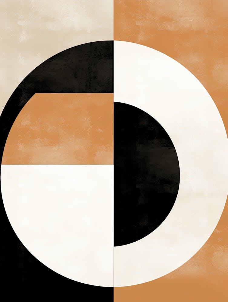 Mid Century Mirage; Geometric Symphony