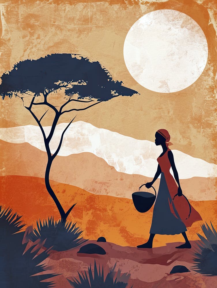 African Palette; A Boho Art Journey