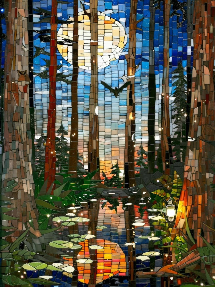 Moonlight In The Woods