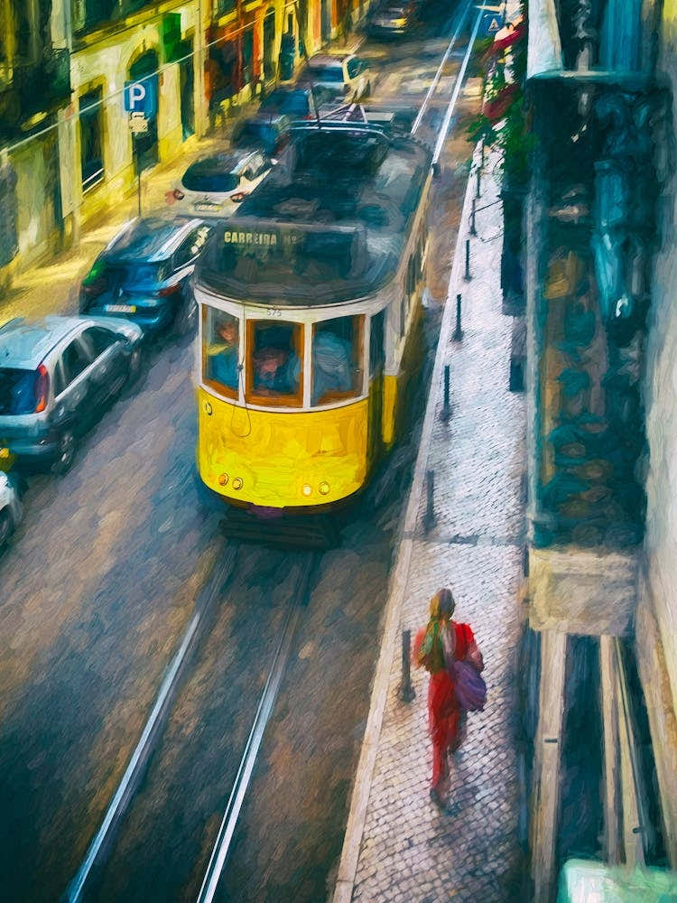 Tram Of Lisbon