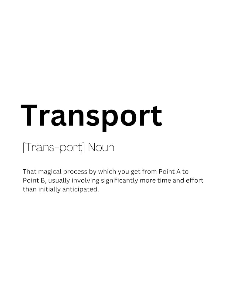 Transport Definition Meaning