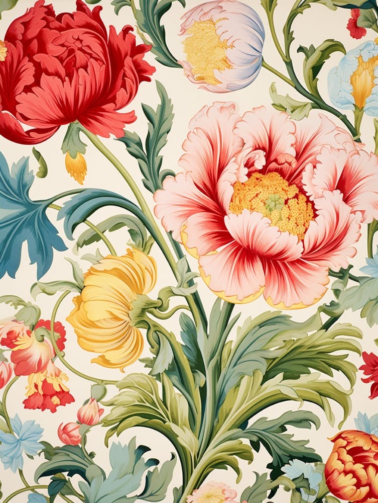 Blumen Tapete 384