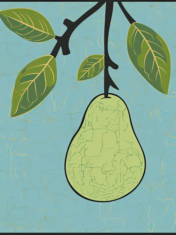 Avocado Illustration 1