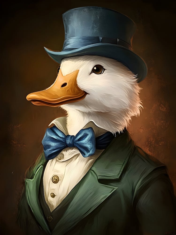 Canard au Chapeau Haut de Forme