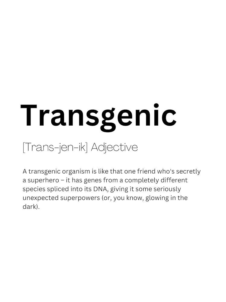 Transgenic Definition Meaning