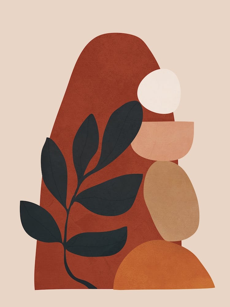 Modern Abstract Minimal Shapes 1