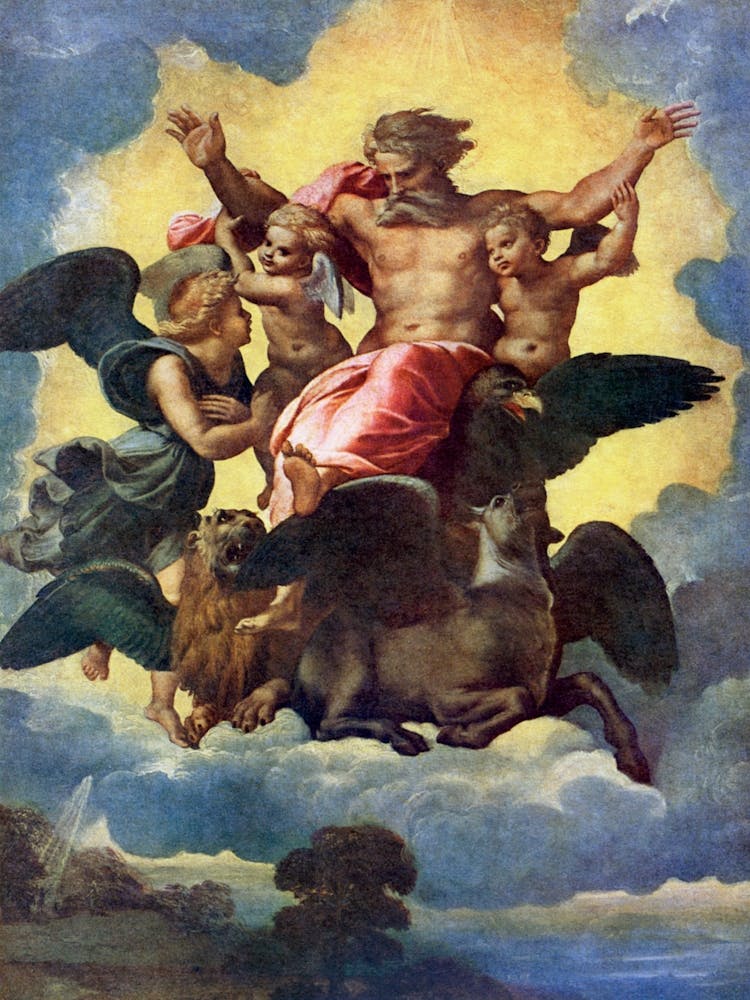 Ezekiel's Vision, Raphael