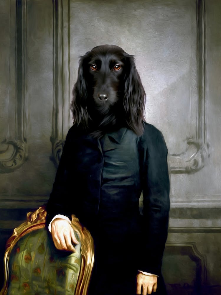 Mr Oscar The Dog Pet Portraits