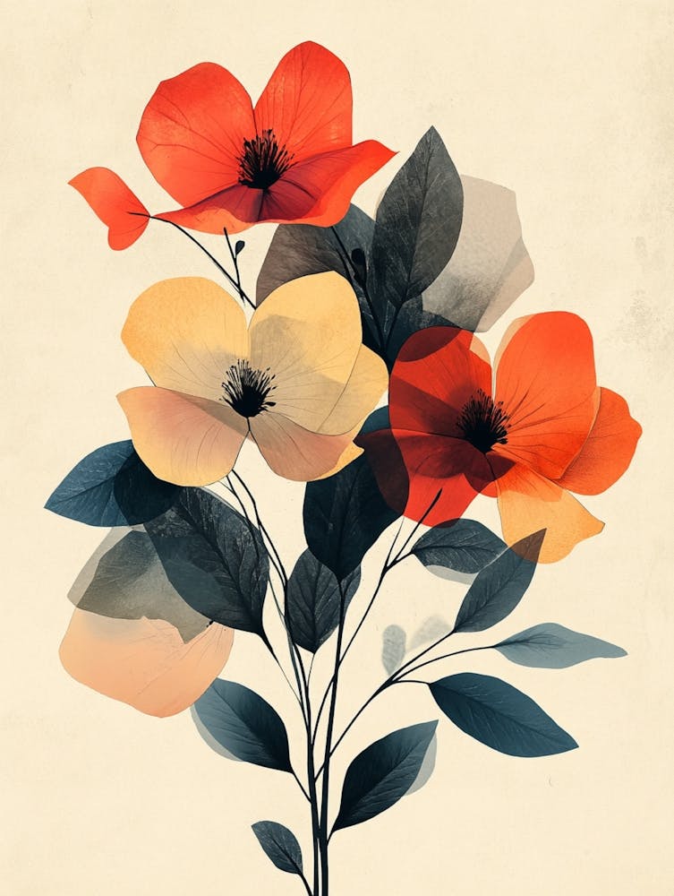 Flowers In A Vase 123