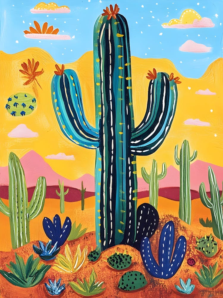 Cactus In The Desert 2