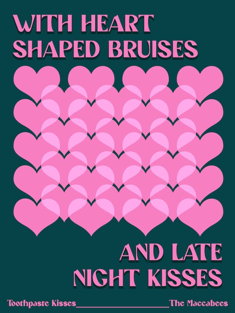 Toothpaste Kisses Print 1