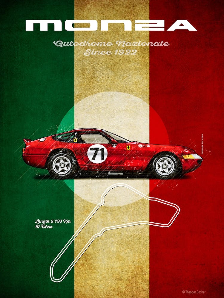 Monza F 365 GTB4 Vintage