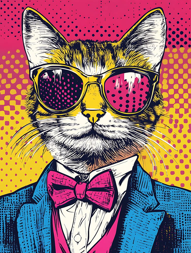 Cat In Sunglasses 2
