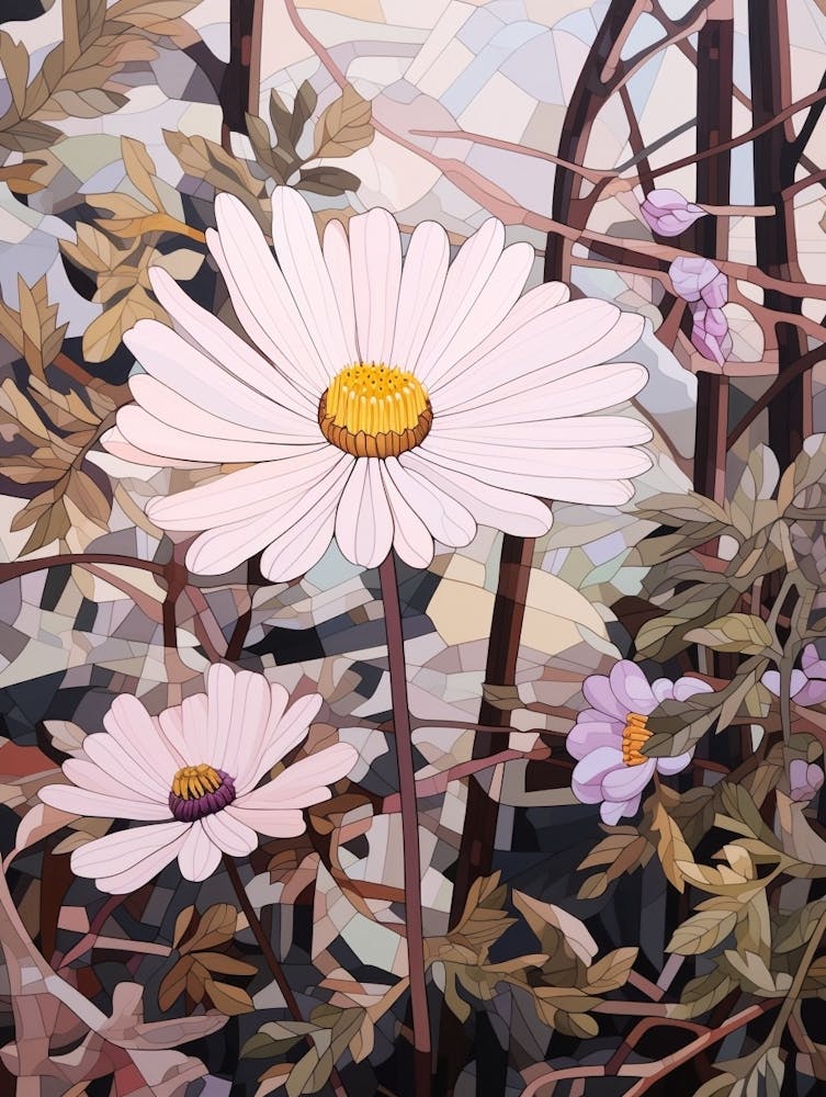 Flower Illustration Asters 3