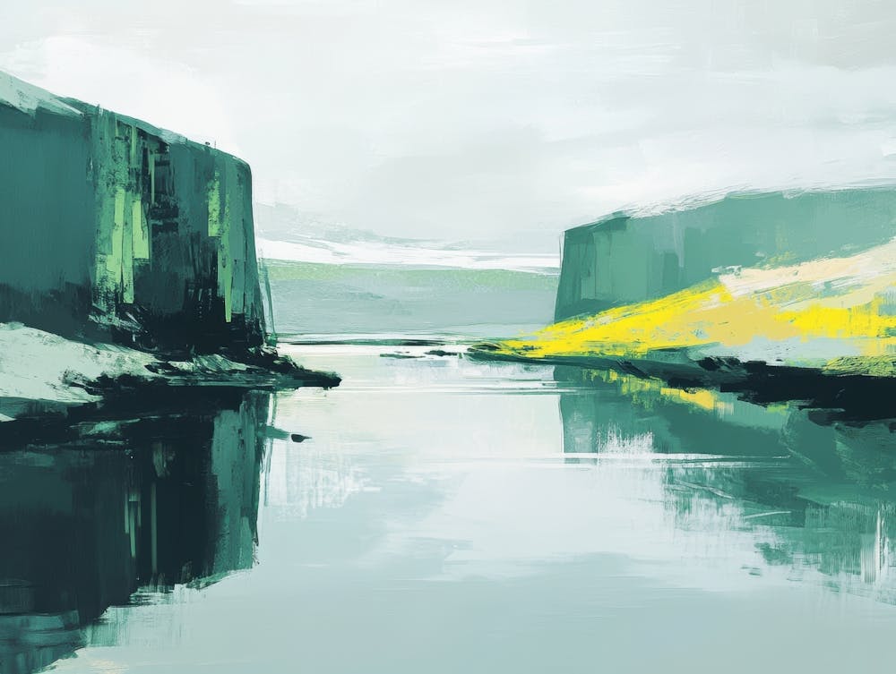 Abstract Of A River 1