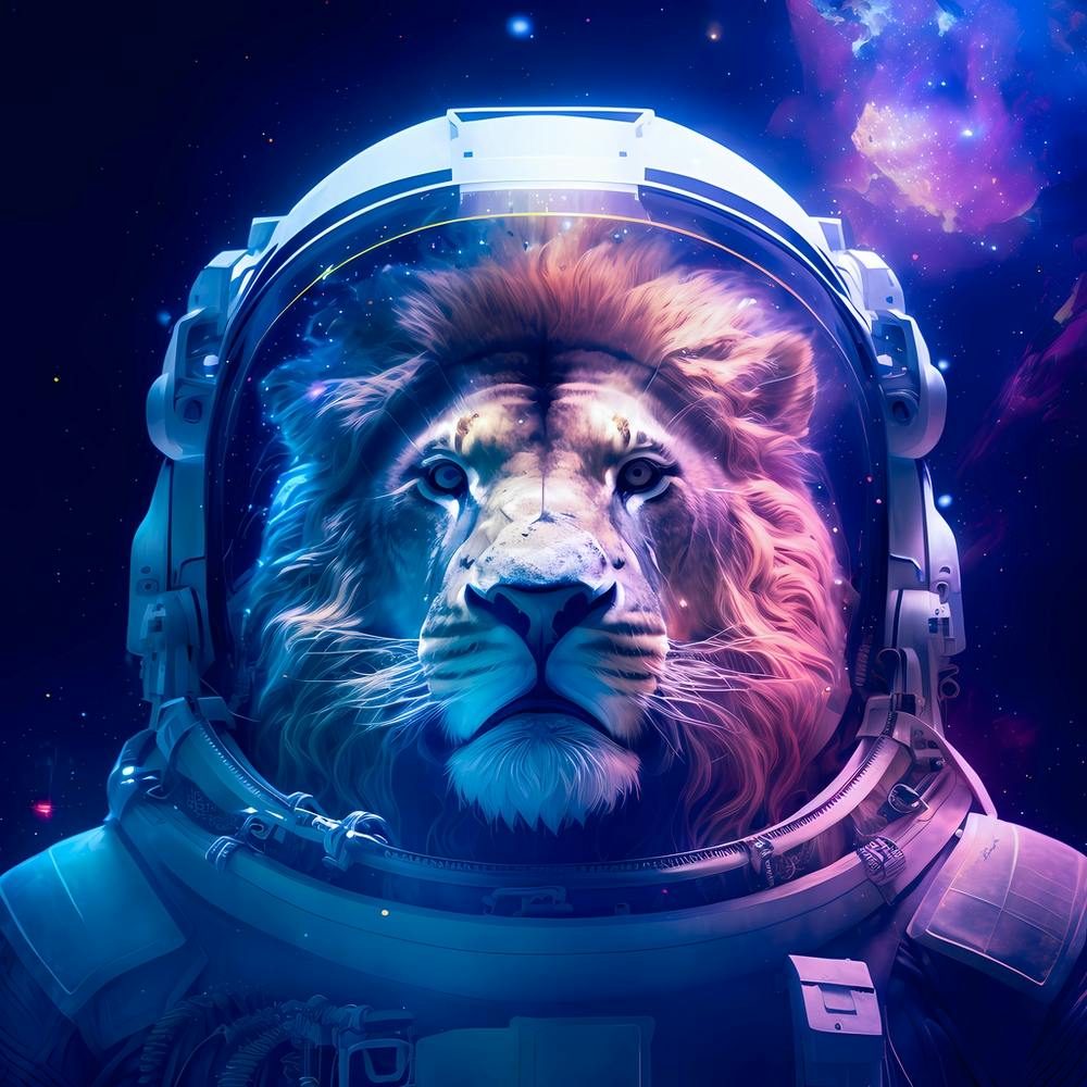 Lion In Space