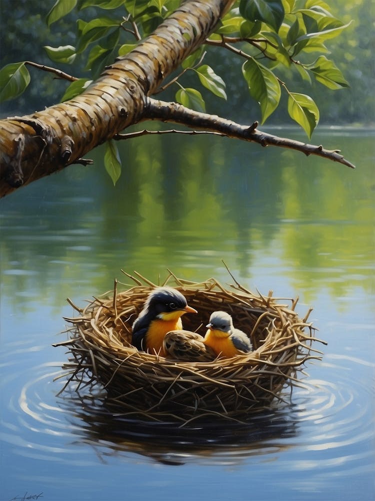 Floating Birds Nest