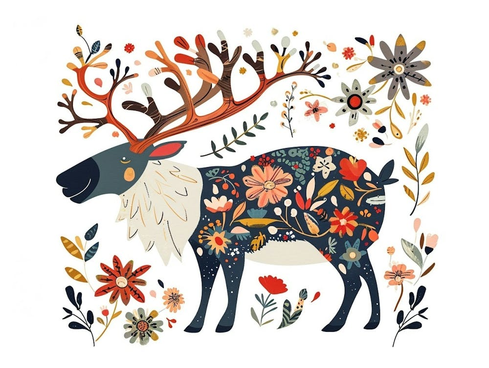 Little Floral Caribou 1