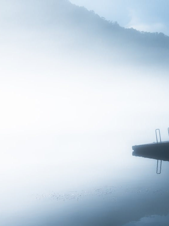 Misty Mountain Lake - Smoky Mountains