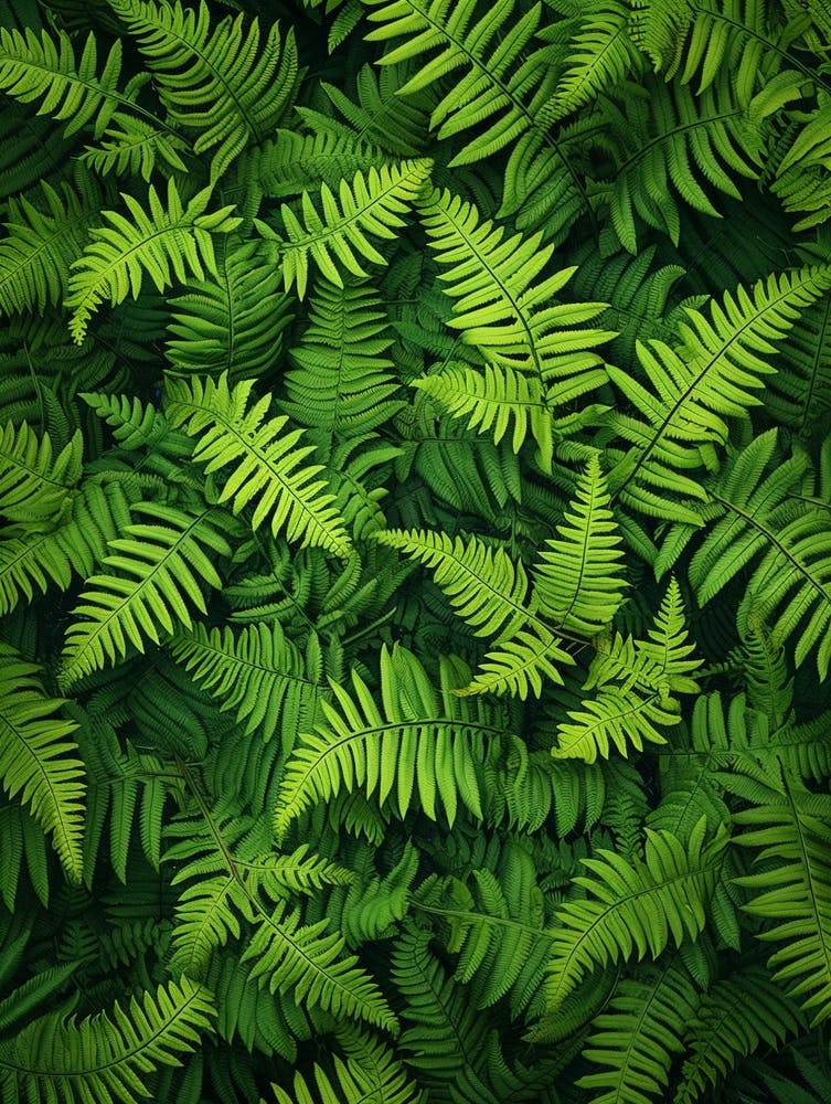 Pattern Poster Marsh Fern 4