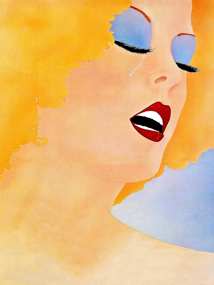 Blonde Girl, Pinup Movie Poster