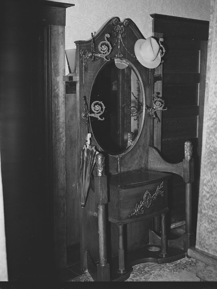 Interior, Fruit Farmer S House, Placer County, California By Russell Lee