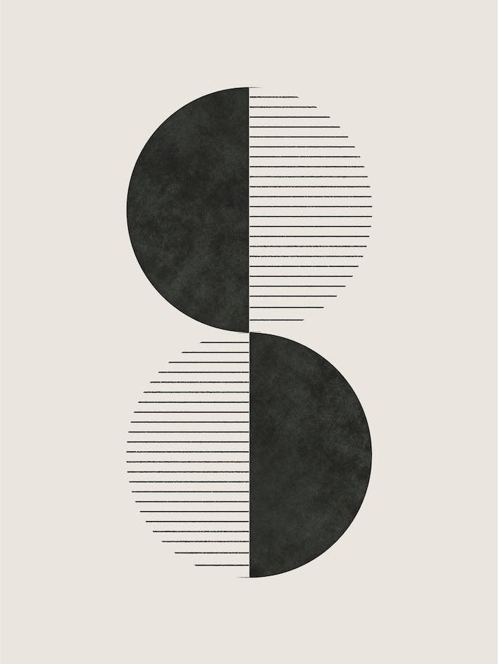 Abstract Circles Eight