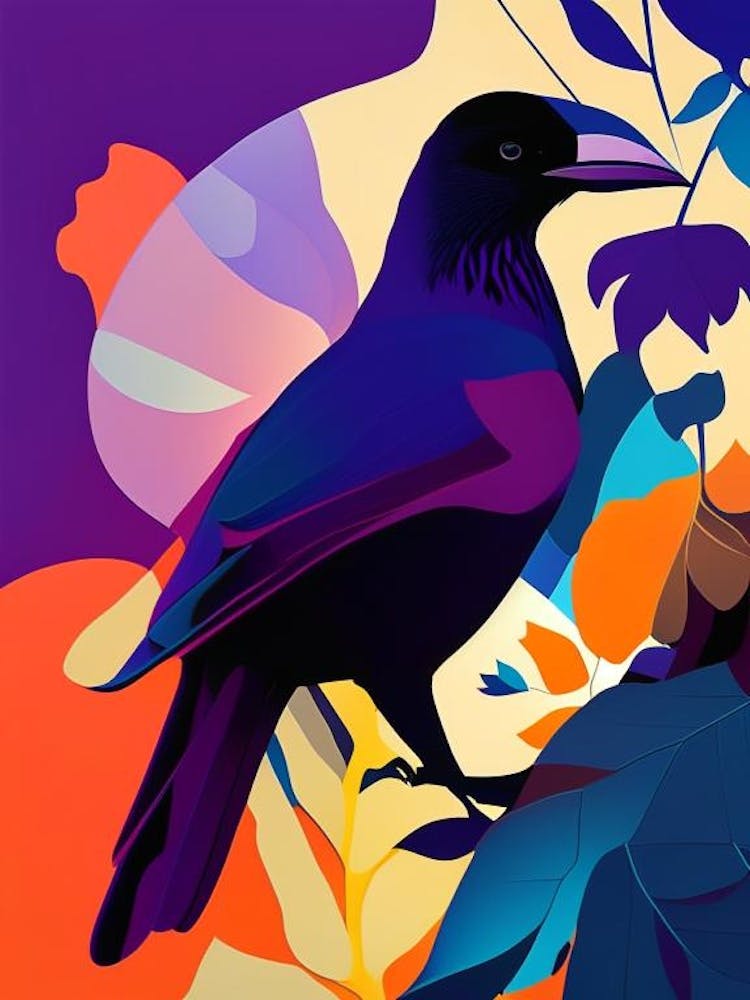 Raven Pop Matisse 2 Bird