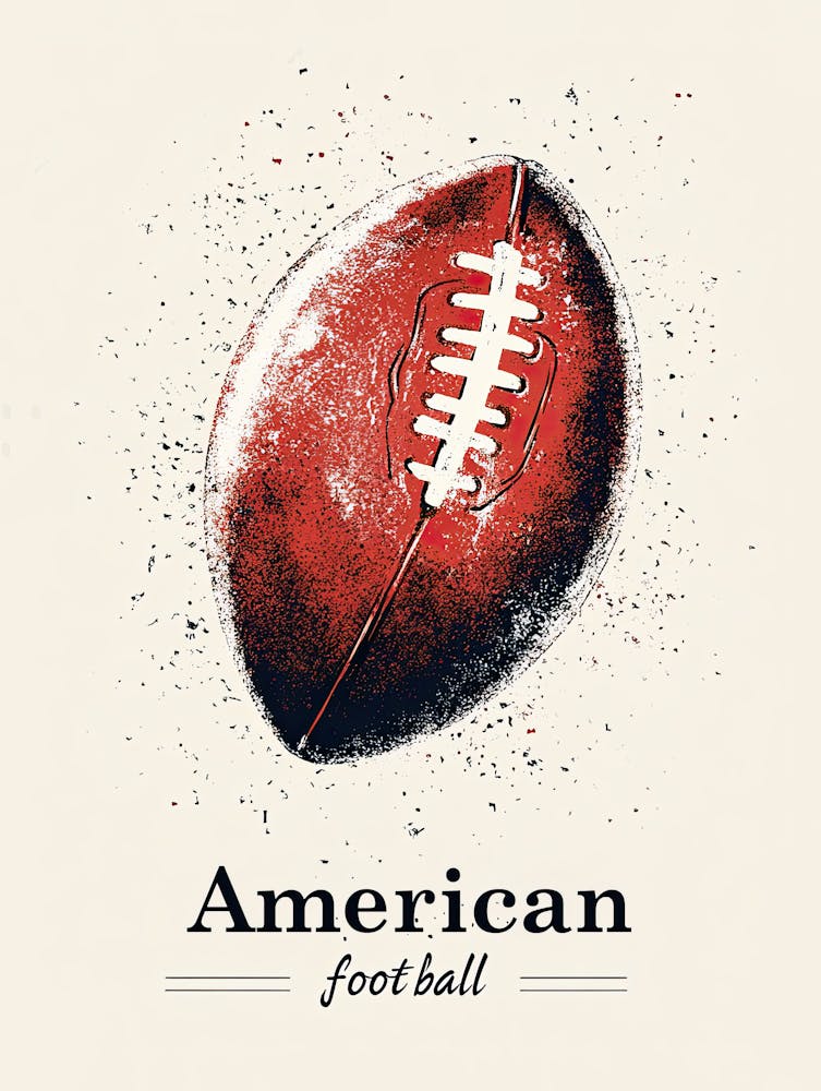 American Football, Football Poster 1