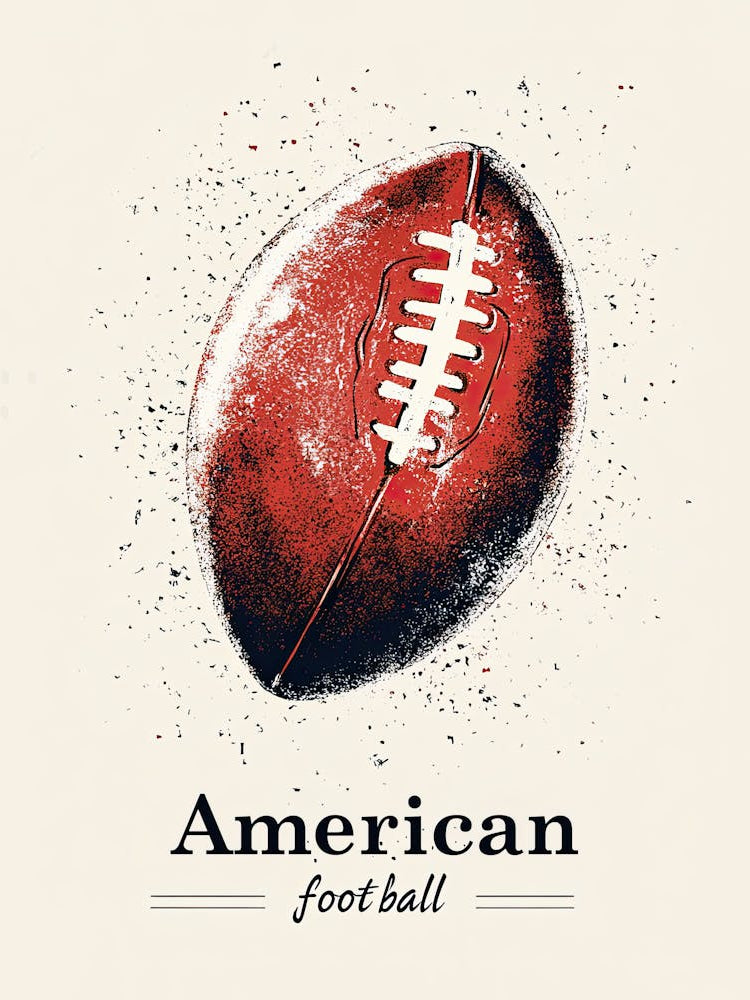 American Football, Football Poster 1