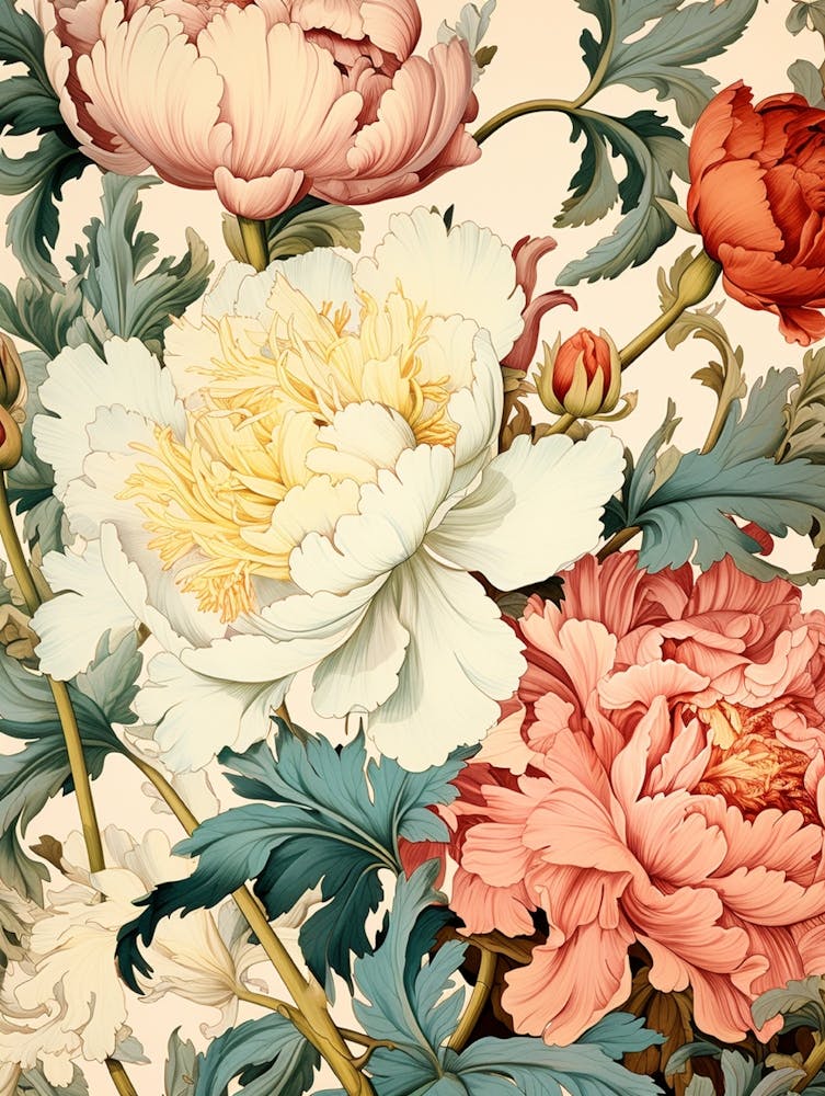 Peonies Wallpaper 4