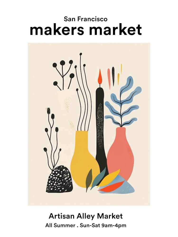 San Francisco Artisan Alley Market 1