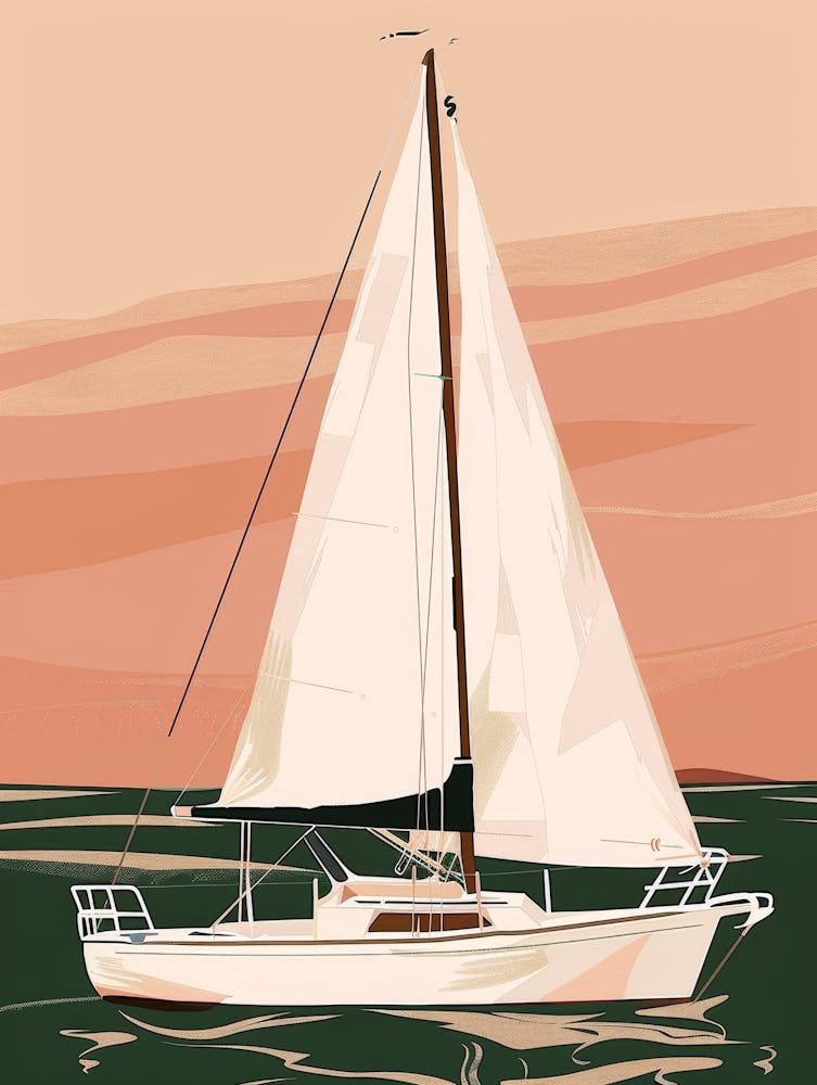 Sailboat On The Ocean