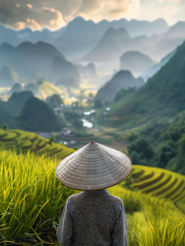 Rice Terraces In Vietnam 4