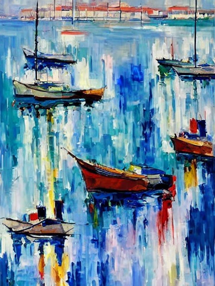 Port Of Thessaloniki Greece Abstract Block harbour