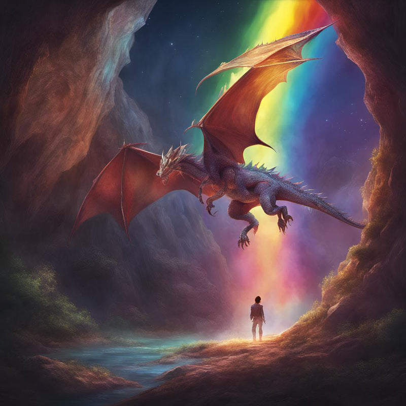Riesiger Drache