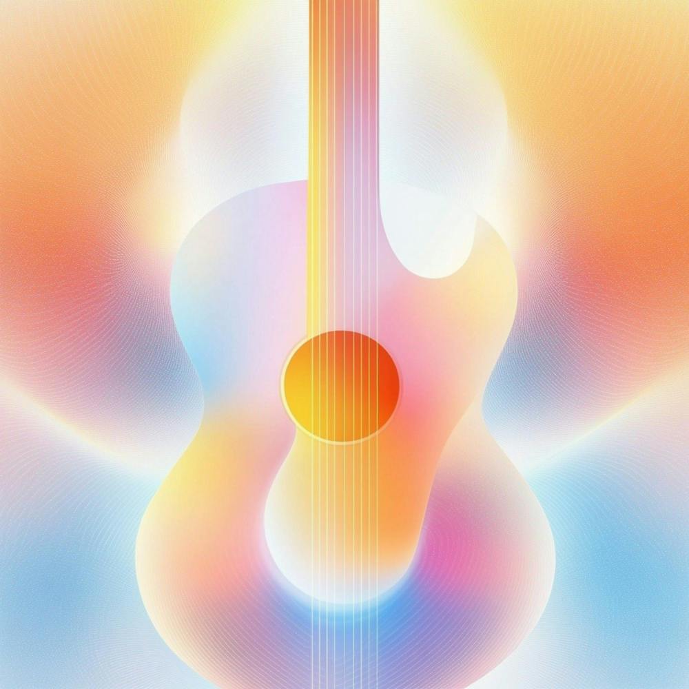 Abstract Guitar