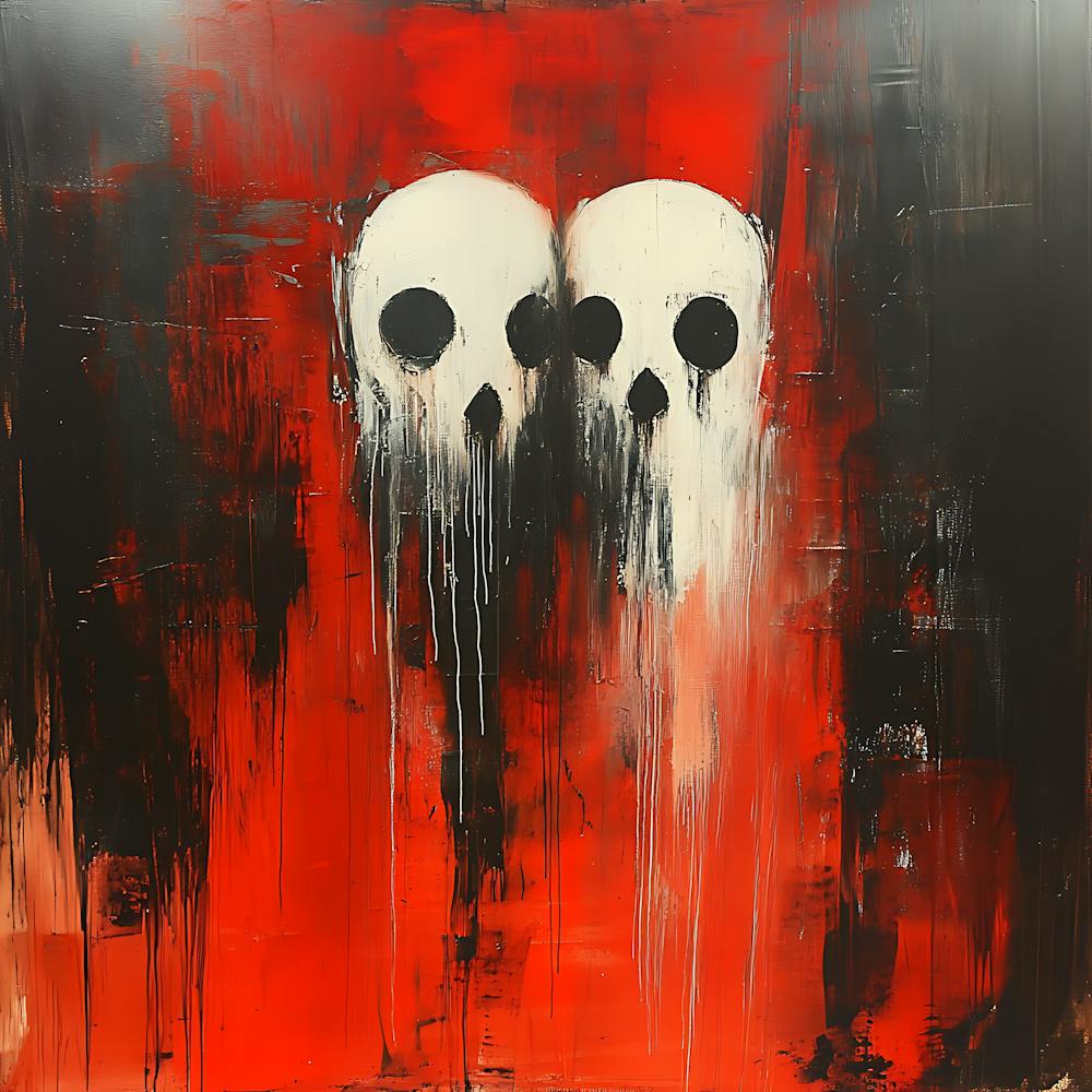 Abstract Ghostly Love 6