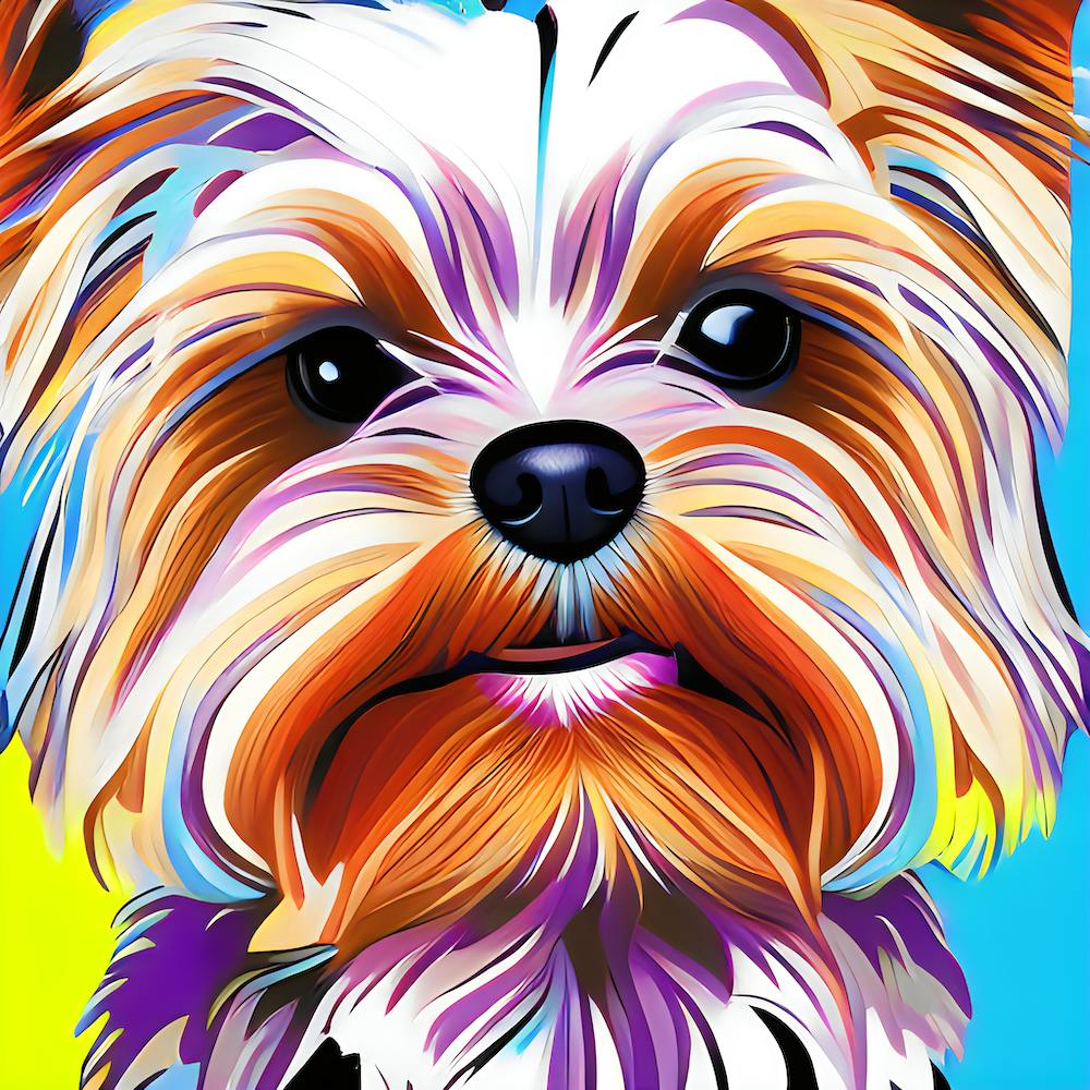 Entzückender Yorkie