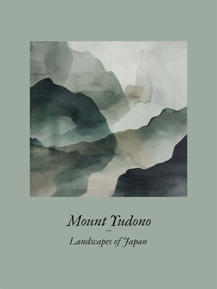 Landscapes Of Japan Mount Yudono 4