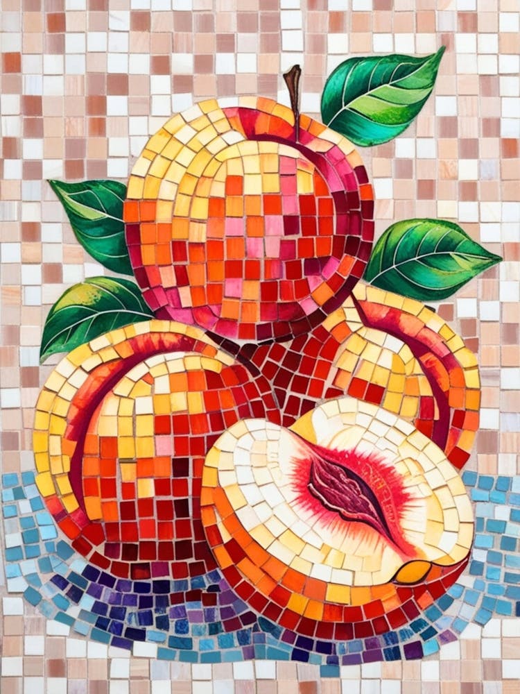 Peach Mosaic