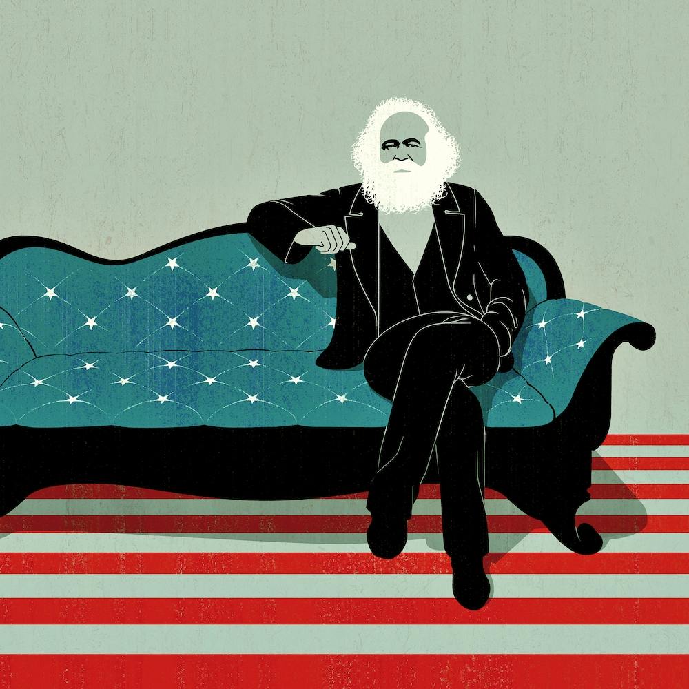 Marx In The Usa 1 Square