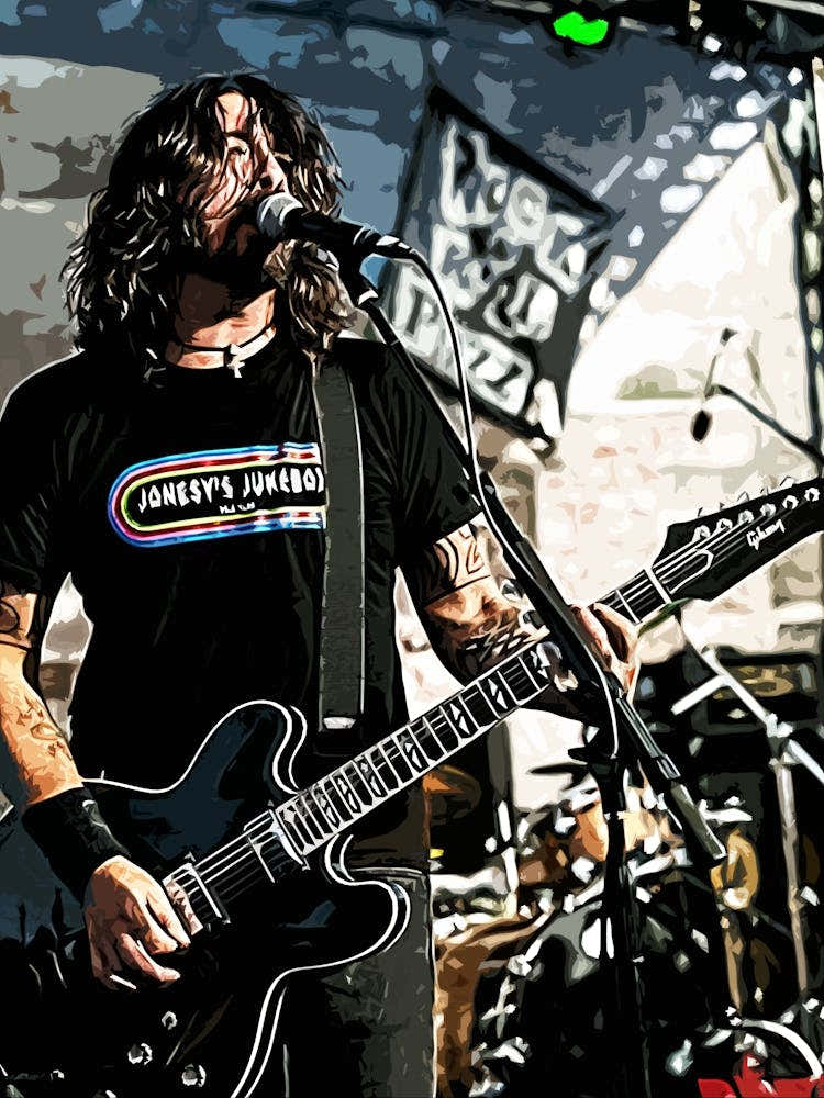 Dave Grohl Foo Fighters 12