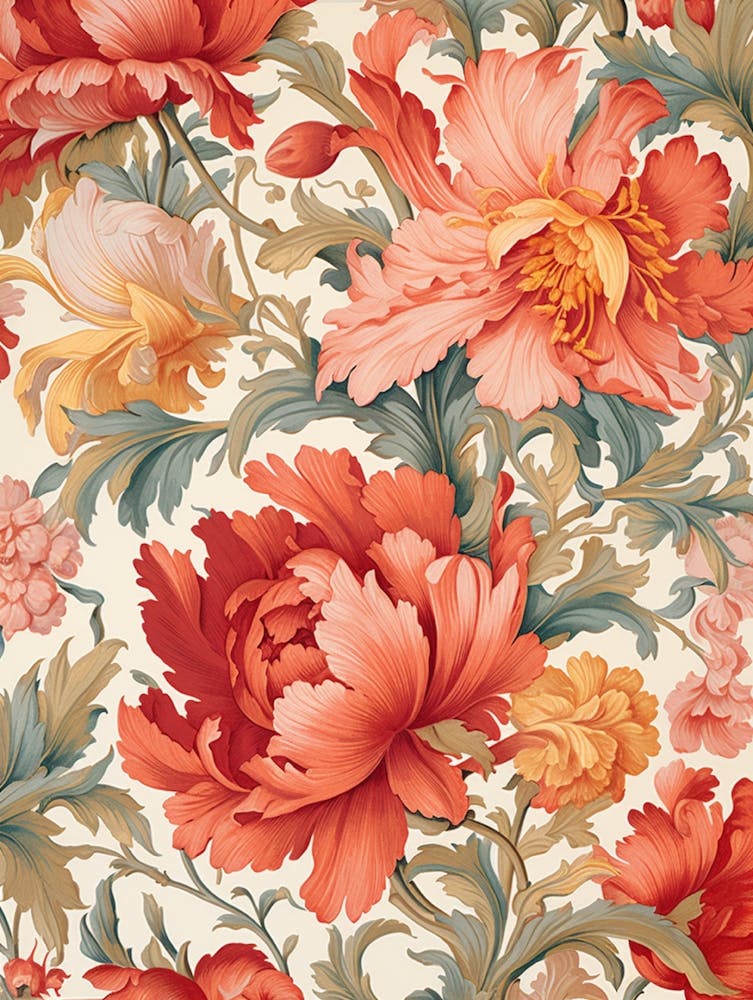 Blumentapete 212