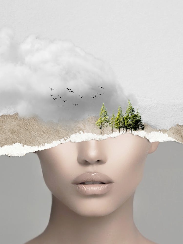 Minimal Collage Silence 3